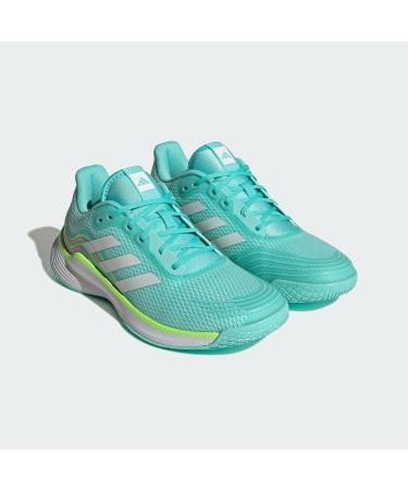 Buy adidas Women's Novaflight Volleyball Shoes - Low | Flash Aqua Ftwr White Lucid Lemon | International Shipping Available - Buy Online on GoSupps.com