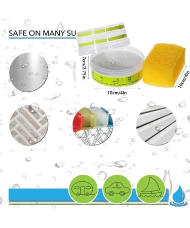 Eco-Friendly Cleaning Stone Cleaning Pebble Stone Shower Floor Multi Purpose Cleaning Stone for Bathroom Multi Purpose Cleaner Natural All Purpose Cleaner and Polish (2) - Buy Online on GoSupps.com