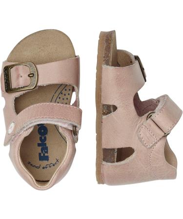 Falcotto BEA Pink Leather Sandals - Size 4 UK Child | Shop Now - Buy Online on GoSupps.com
