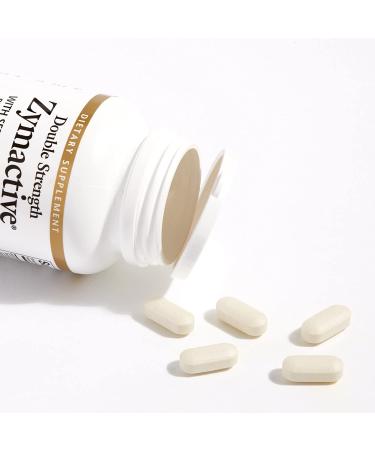 Natural Factors Zymactive Double Strength â€“ 90 Enteric Coated Tablets for Digestive Health - Buy Online on GoSupps.com