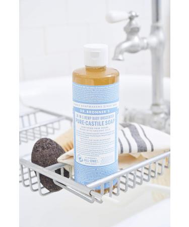 Dr. Bronner's - Pure Castile Liquid Soap Baby Mild 475 ml - Buy Online on GoSupps.com