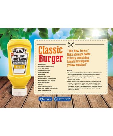 Mustard Sauce Bundle which Contains Heinz Yellow Mustard Honey 220ml - Pack of 3 with Grocery List Card - Buy Online on GoSupps.com
