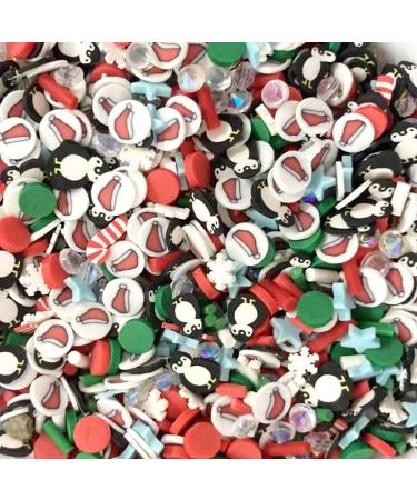 QR 100g Mixed Christmas Style Polymer Hot Clay Sprinkles for DIY Crafts Nail Art Decoration Tiny Cute Plastic klei Accessories T1116 (Color : Mix) - Buy Online on GoSupps.com