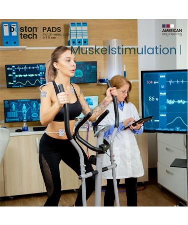 16 TENS Electrodes Pads 5x5 cm - Reusable Adhesive for TENS & EMS Devices | High Conductivity | Certified Medical Device - Boston Tech - Buy Online on GoSupps.com