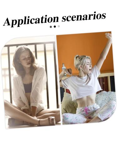 Runrotoo Non-Slip Silicone Shoulder Pads - 4 Pairs Invisible Enhancer & Push-Up Straps for Ultimate Comfort | International Shipping Available - Buy Online on GoSupps.com