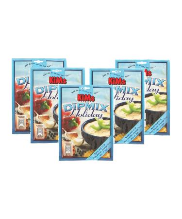 5x Kims Dip Mix Holiday 17g