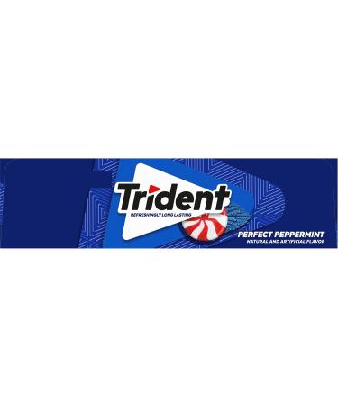 Peppermint Sugar Free Gum 12 Packs of 14 Pieces (168 Total Pieces) - Buy Online on GoSupps.com