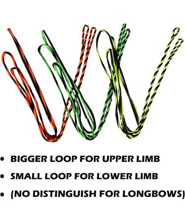 DEERACE D97 Handmade Flemish Twist Fast Flight Bow String - Orange | AMO 70 Bow Length - Buy Online on GoSupps.com