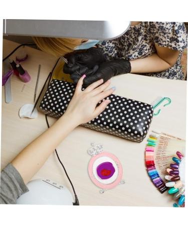 Ipetboom 2 Pcs Palette Eyeshadow Display Stand - Acrylic Manicure Nail Tool Tray for Pegboard - Assorted Colors 11x7.5cm - Buy Online on GoSupps.com