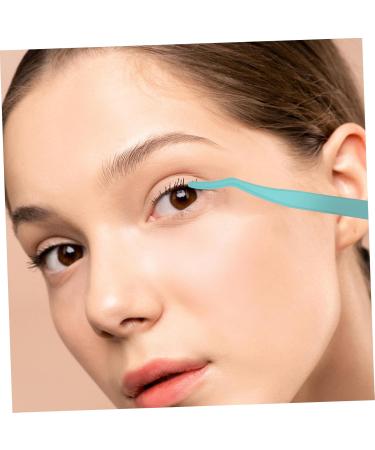 FRCOLOR 9 Pcs Eyelash Curler Set | Professional Eyelash Applicator & Tweezers for Extensions | Stainless Steel Makeup Tools for Precision Eyelash Removal - Buy Online on GoSupps.com