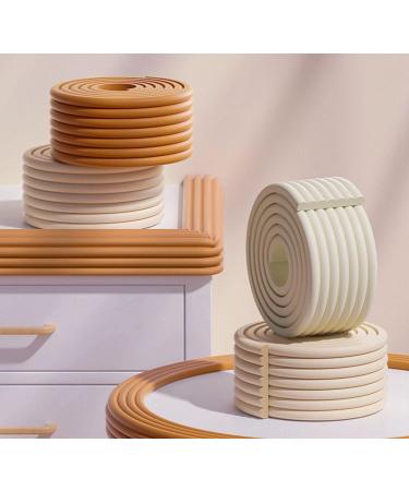 M2cbridge Baby Safety Bumper Edge and Corner Guard 6.5 Ft - Rice White DIY Protection - Buy Online on GoSupps.com