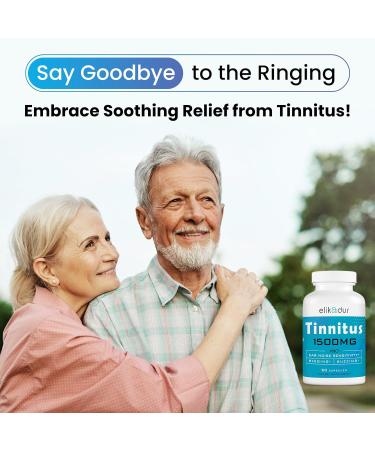 Buy Tinnitus Supplement for Ringing Ears | Herbal Blend & Bioflavonoids | Reduce Ear Tinnitus | 60 Caps - International Shipping - Buy Online on GoSupps.com
