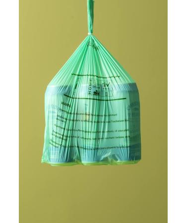 Buy 150 Biodegradable Kitchen Waste Bags for Compost Bins - 6L 8L & 10L | EN13432 Certified Eco-Friendly Bags - Buy Online on GoSupps.com