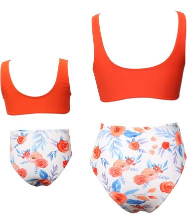 Watch Cheap Men's Family Pieces Two and Swimwear Bikini Mother Matching Swimsuit Girls Daughter Swimwear Set Hamburg T-Shirt L Orange - Buy Online on GoSupps.com