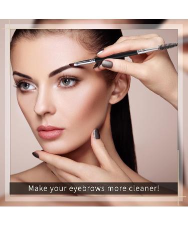 BBTO 3-Part Eyebrow & Duo Eye Brush Set - Angled Eyeliner Precision Flat Definer & Small Shades for Women & Girls - International Shipping Available - Buy Online on GoSupps.com