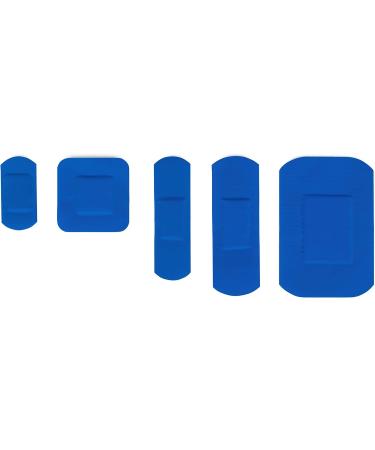 HypaClens Saline Eye Wash Pods (Pack of 25) & HypaPlast Blue Catering Plasters Assorted (Pack of 100) Sterile Hypoallergenic One Size + Catering Plasters Single - Buy Online on GoSupps.com