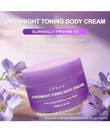 AMRAM Overnight Toning Whip Skin Tightening Body Firming Whip That Works While You Sleep Firming Cream For Loose Skin On The Body(1PCS) - Buy Online on GoSupps.com