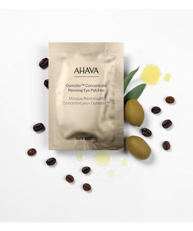 AHAVA Osmoter Concentrate Reviving Eye Patches | Hydrogel Eye Masks for Youthful Skin Reduce Wrinkles & Fine Lines Niacinamide 6 Packs for Radiant Eyes - Buy Online on GoSupps.com