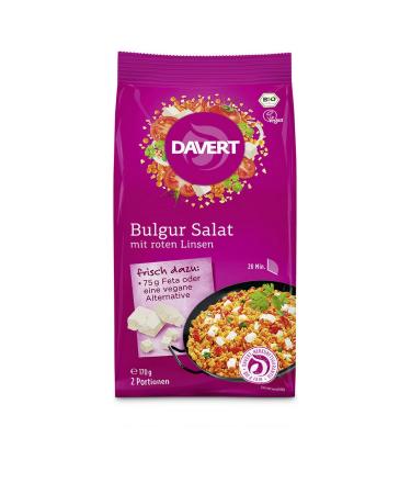 Organic Davert Bulgur Salad (170g) - Healthy International Shipping | Buy Now - Buy Online on GoSupps.com