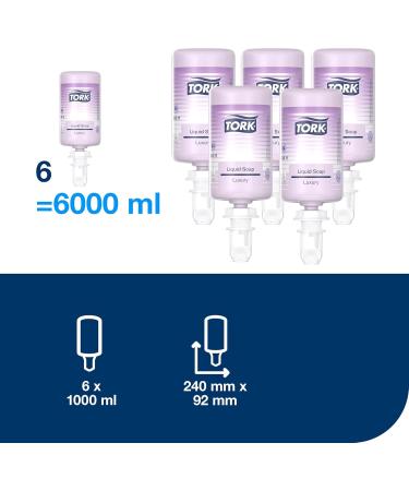  Tork Tork Luxury Liquid Soap S4 Floral Scent 1000 ml 424911 - Buy Online on GoSupps.com