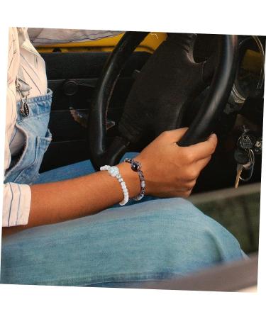 Healifty 6pcs Motion Sickness Braided Bracelet Set for Girls | Woven Friendship Bracelets | Boho Decor Hand Wrist Decor | Anti-Nausea Glass Bead Bracelet - Buy Online on GoSupps.com