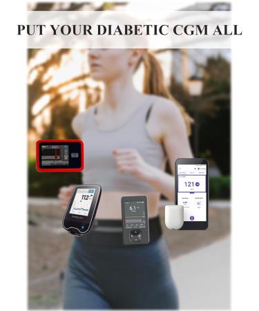 Insulin Pump Waist Bag - Diabetic Accessories Belt for Tslim X2 Freestyle Libre Dexcom - Sport Pink | Perfect for Men & Women - Buy Online on GoSupps.com