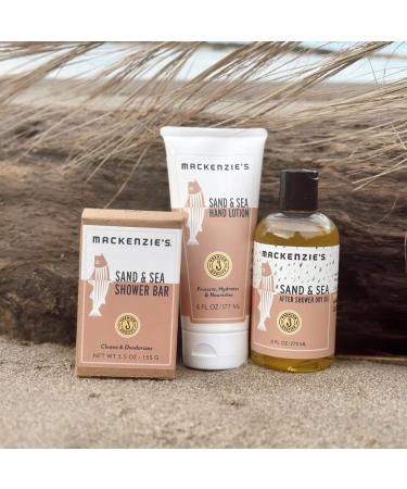 MACKENZIE S Sand & Sea After Shower Dry Oil - Fast Absorbing Moisturizer for Men & Women - 8 oz - Sea Salt Citrus & Ozone Scent - Plant-Based Essential Oils Gift - Buy Online on GoSupps.com