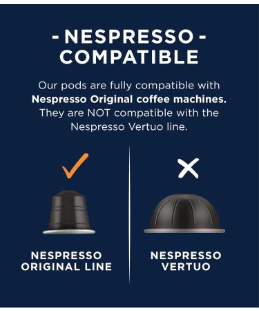 CafePod Black Velvet Nespresso Compatible Coffee Pods - 60 Aluminium Capsules - Buy Online on GoSupps.com