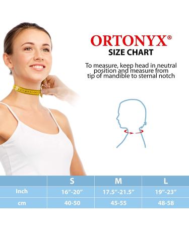 Ortonyx Ergonomic Cervical Collar/Neck Support Brace - ACNS03 Dark Blue Medium - Pack of 1 - Buy Online on GoSupps.com