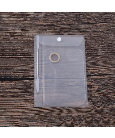 Lurrose 2 Sets Beauty Palette Kit - Makeup Plate & Nail Color Mixing Tool - Acrylic Spatula for Makeup Artists & Manicurists | International Shipping Available - Buy Online on GoSupps.com