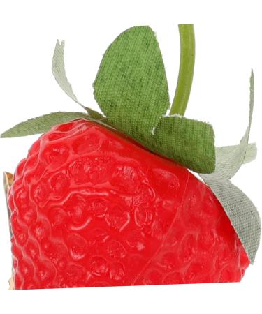 TINEASUR Strawberry Barrettes Strawberry Hair Barrettes for Women Strawberry Hair Clip Women Hair Clip Strawberry Hair Accessories Women Hair Barrettes Fruits Hair Clip Hairpin - Buy Online on GoSupps.com
