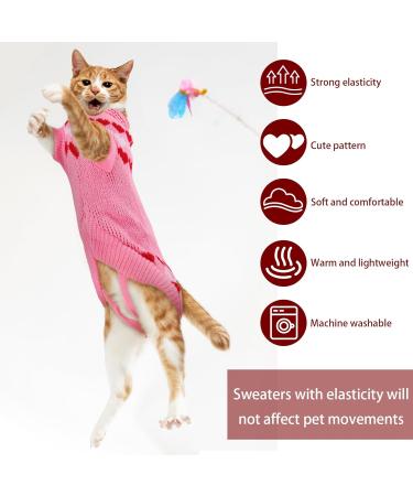 Shop Actoys Warm Hooded Sweaters for Cats | Premium Winter Cat Clothing & Pet Sweaters - Buy Online on GoSupps.com