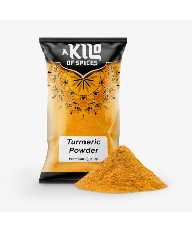 A Kilo Of Spices | Turmeric Powder 1 kg - 100% Original Fine Quality Ground Turmeric Indian Spices | Haldi Powder for Cold and Cough | Powder of Quality Turmeric Root 1kg - Buy Online on GoSupps.com