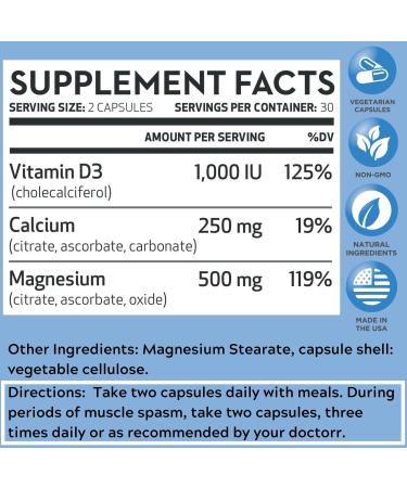 VITAMINERALS 10 Magnese Bone & Muscle Support (60) - Essential Mineral Supplement - Buy Online on GoSupps.com