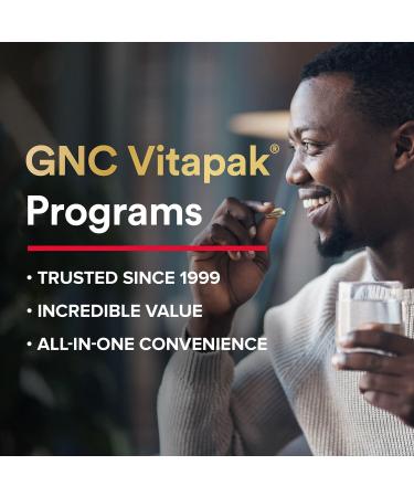 GNC Mega Men Energy and Metabolism Vitapak Program Convenient Complete Nutrition 5 Products in 1 Packet Calorie Burn Thermogenic 300mg Caffeine 30 Daily Packs - Buy Online on GoSupps.com