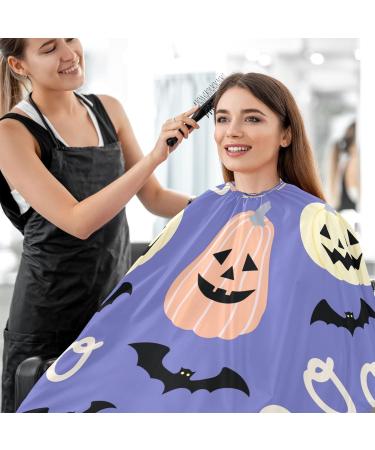 Kigai Happy Halloween Barber Cape | Professional Waterproof Hair Cutting Cape for Men & Women - Adjustable Snap Closure - Buy Online on GoSupps.com