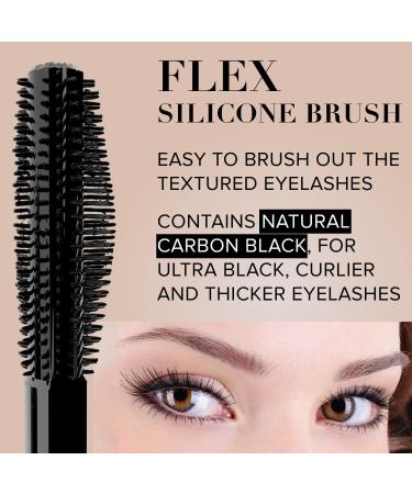 LABX NEW YORK Volumizing Mascara - Long, Curly Lashes, No Panda Effect, Waterproof Carbon Black, Travel Size - Buy Online on GoSupps.com