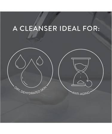 Microderm GLO Omega+ Complex Cream Facial Cleanser - Daily Face Wash & Makeup Remover for All Skin Types - Vegan & Paraben-Free - 6.7 Fl Oz - Buy Online on GoSupps.com