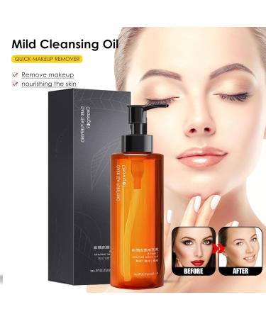 Black Tea Makeup Remover Cleansing Oil Facial Cleansing Oil Black Tea Anti-Aging Cleansing Oil Deep Cleansing Oil Refreshing Non-Greasy Makeup Remover Oil - Buy Online on GoSupps.com
