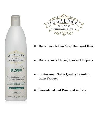 Il Salone Milano Professional Keratin Conditioner for Very Damaged Hair - 16.91 Fl. Oz - Buy Online on GoSupps.com