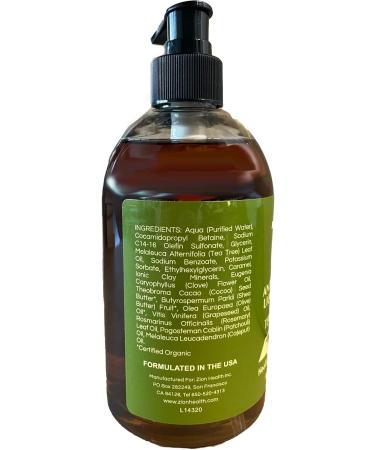 Buy Clay Liquid Soap with Tea Tree - 16 oz | Zion Health | International Shipping Available - Buy Online on GoSupps.com