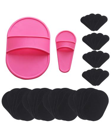 40Pack Exfoliating Hair Removal Pads - Smooth Skin Body Exfoliator Hair Remover on Foot Legs Arm Face Top Lip