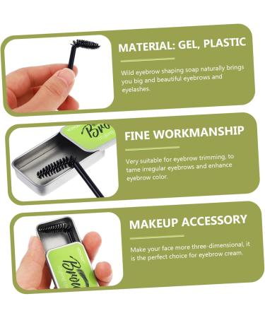 DRESSOOS 3 Sets Natural Mascara Waterproof Eyebrow Gel Natural Brows Styling Gel Makeup Accessory Brow Cream - Buy Online on GoSupps.com