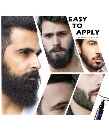 NewBang Beard Pencil Filler Kit - Waterproof, Longlasting & Natural Looking Beard Pen for Men (Black 2PCS) - Buy Online on GoSupps.com