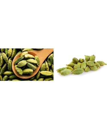 200g Cardamom Whole Pods - Green Cardamom Seeds - Intense Aroma & Taste - 100% Natural Pure and No Additives - TazarinLtd - Buy Online on GoSupps.com