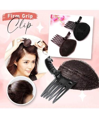 Perfect Puff Hair Pillow & Invisible Hair Clips - Fluffy Volume Boosting Set for Princess Hair | 2-Pack - Buy Online on GoSupps.com