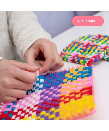 12 Colors Potholder Loops Weaving Craft Kit - 192 Pieces, Compatible with 7 Inch Loom - Buy Online on GoSupps.com