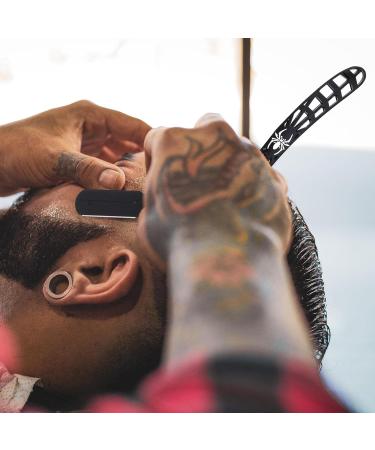 Premium A/R Razor for Men | Foldable Barber Knife with Hollow Handle | Ideal for Home & Salon Use - Buy Online on GoSupps.com