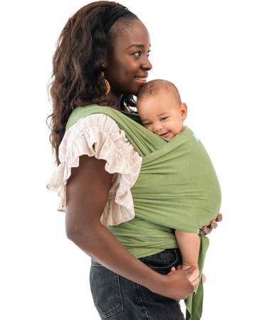 Moby Wrap Baby Carrier | Element: Best Baby Wrap for Newborns & Infants | #1 Baby Gift for Mom & Dad | Keeps Baby Safe & Secure | Adjustable for All Body Types | Kiwi - Buy Online on GoSupps.com
