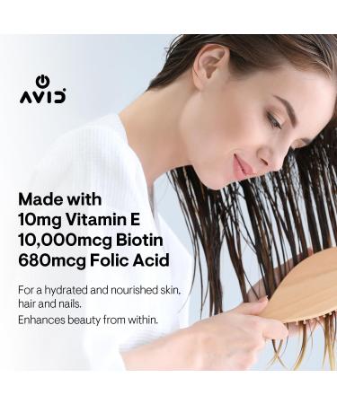 Playboy - Vitamin E + Biotin Oral Strips Supplement (30 Edible Strips) Fast Dissolving Skin Hair & Nail Growth Supplement with Folic Acid - Strawberry Flavored Beauty Supplements for Women & Men 60 Count (Pack of 1) - Buy Online on GoSupps.com